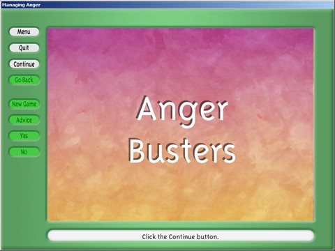 Anger Busters Activity - Tips and strategies to  manage situations involving anger.